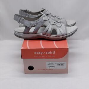 Easy Spirit SE Spark 2 Womens Sandals Size 9M Gray Casual Comfort Walking Shoes